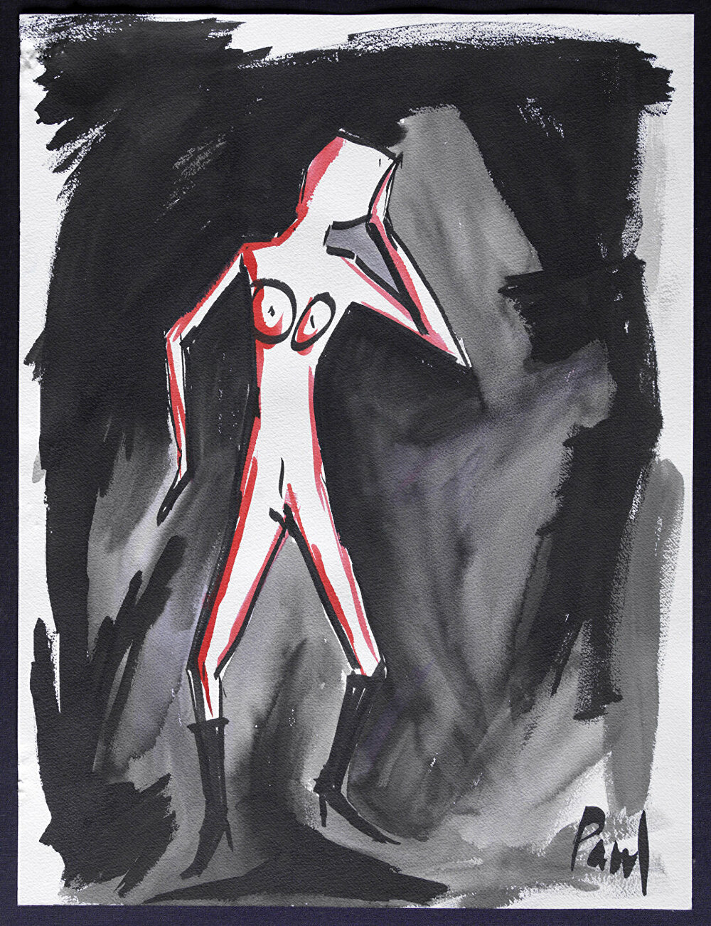 When Gucci doesn't help. Mixed media