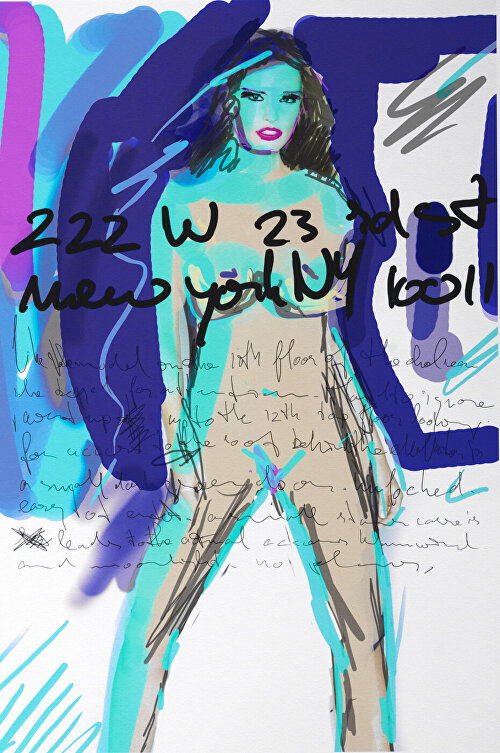 222W23rd st 2 Mixed media